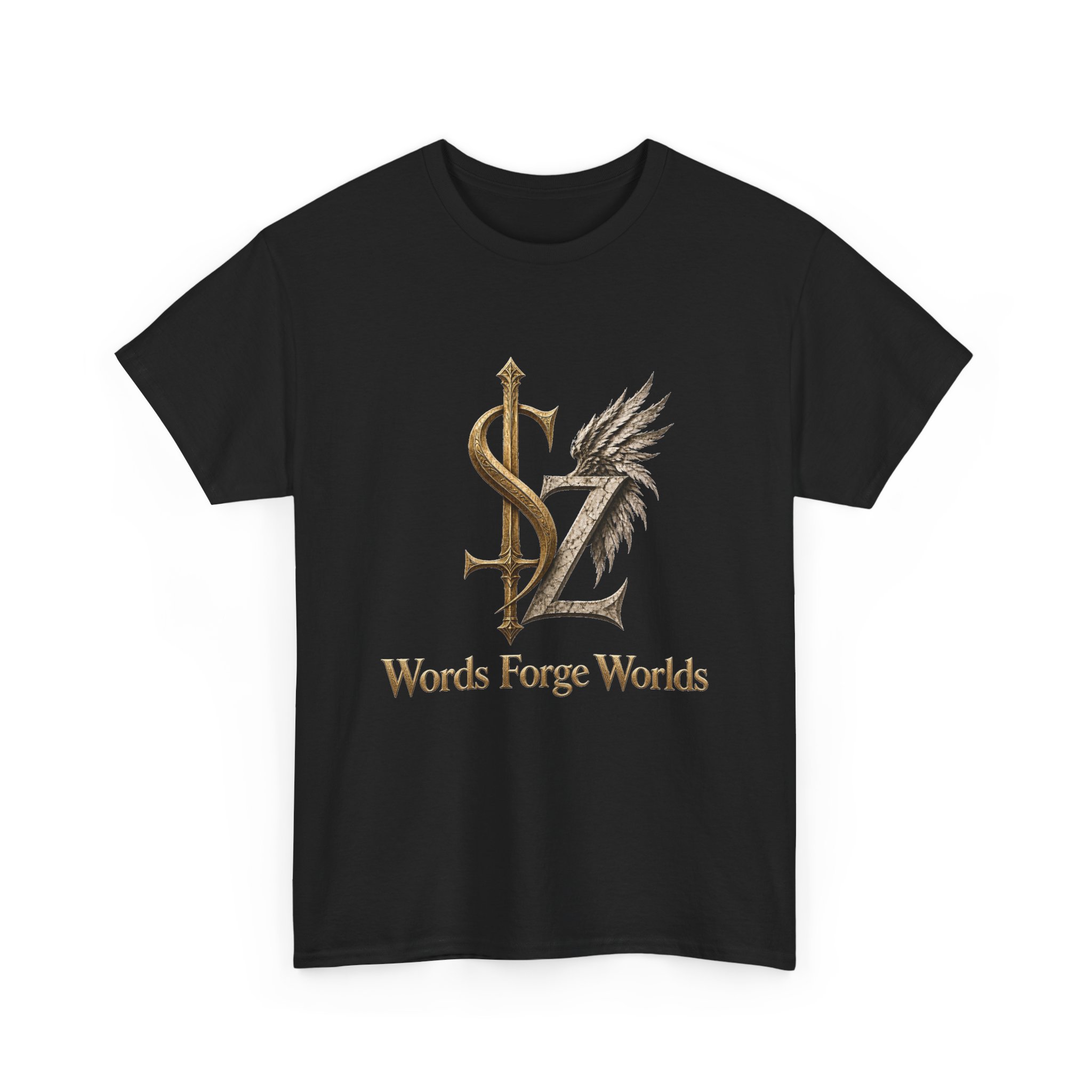 Words Forge Worlds Graphic T-shirt