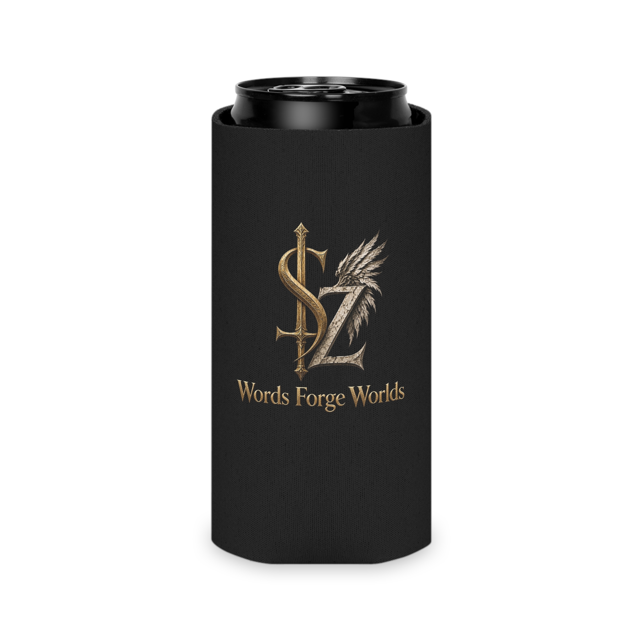 Words Forge Worlds Can Cooler/Koozie - Image 7